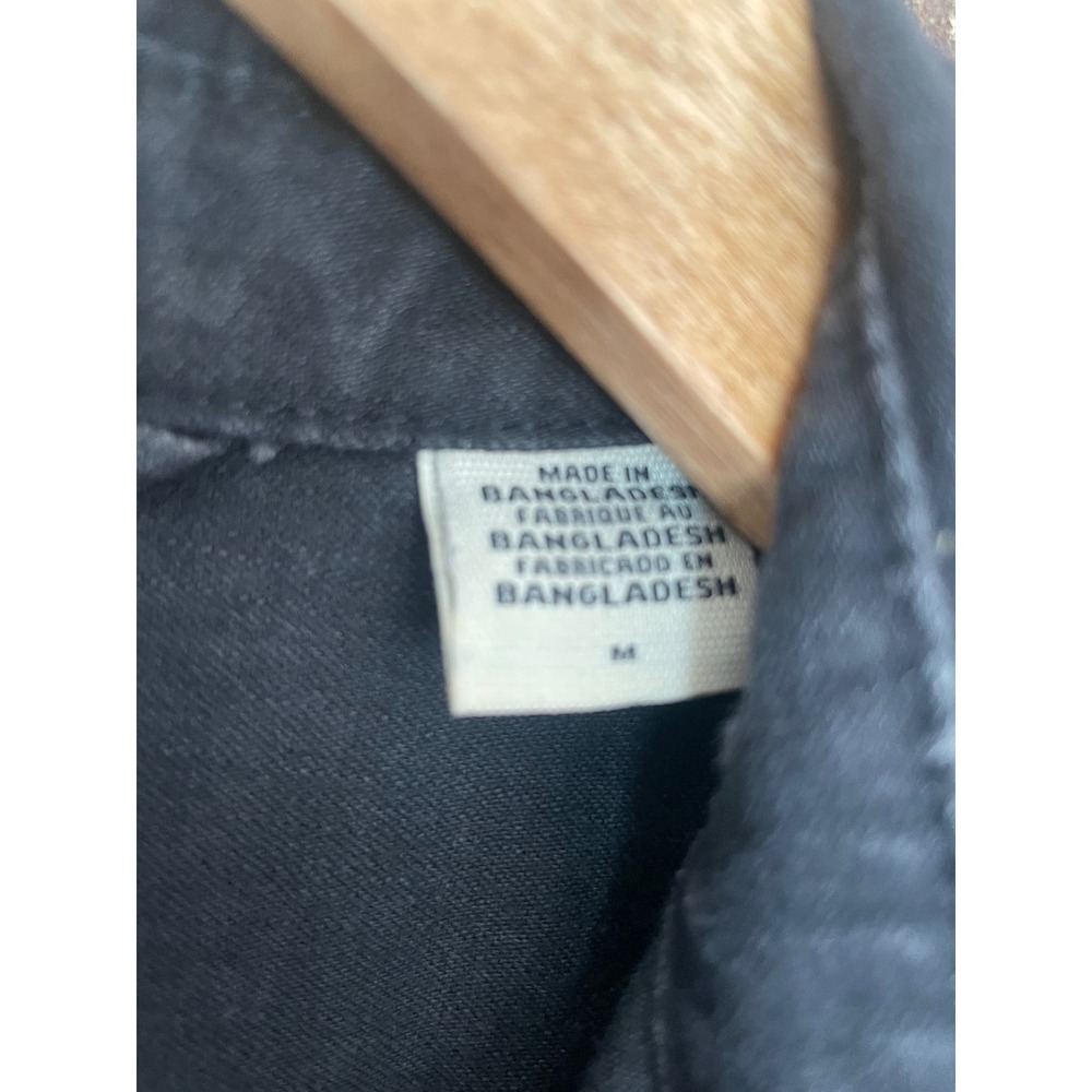 Levi's Denim Vintage Black Pearl Snap Western Shirt - Picture 4 of 8
